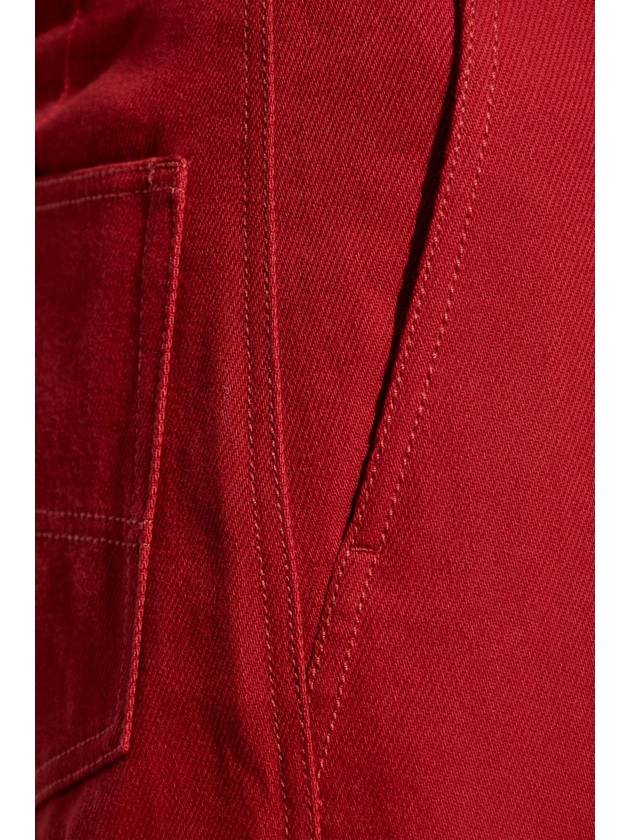 Max Mara Trousers Ruggero, Women's, Red - MAX MARA - BALAAN 5