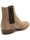 Suede Classic Wyatt Chelsea Boots Brown - SAINT LAURENT - BALAAN 4