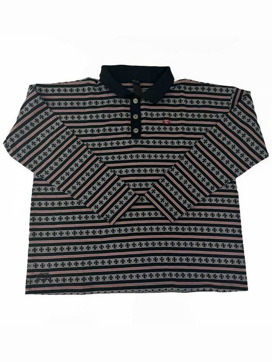 X Meti Boy Long Sleeve Collar S 95 - CHROME HEARTS - BALAAN 1