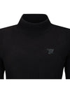 Official W PERFORMANCE HIGH NECK WIND BLOCK PULLOVER BK - ANEWGOLF - BALAAN 5