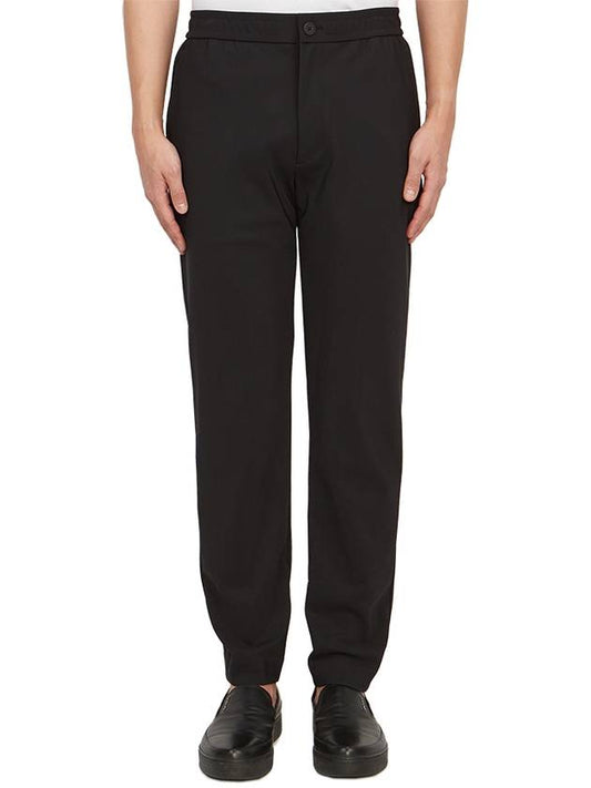 Precision Ponte Curtis Drawstring Straight Pants Black - THEORY - BALAAN 2