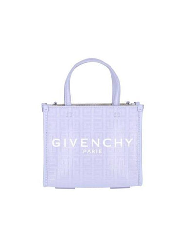 Logo 4G Small Tote Bag Violet - GIVENCHY - BALAAN 1