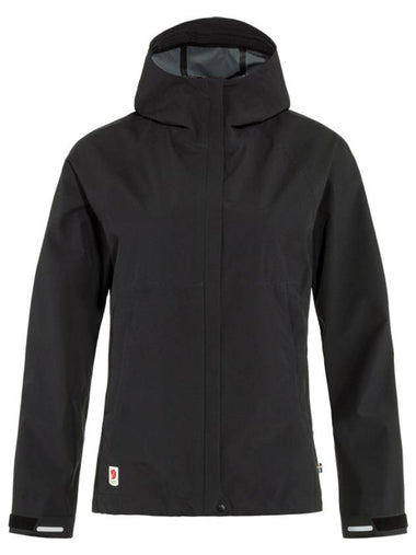 Women's High Coast Hydratic Trail Jacket Black - FJALL RAVEN - BALAAN 1