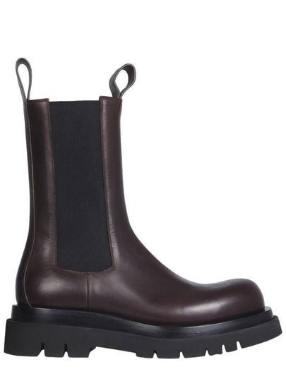 Lug Ankle Chelsea Boots Brown - BOTTEGA VENETA - BALAAN 2