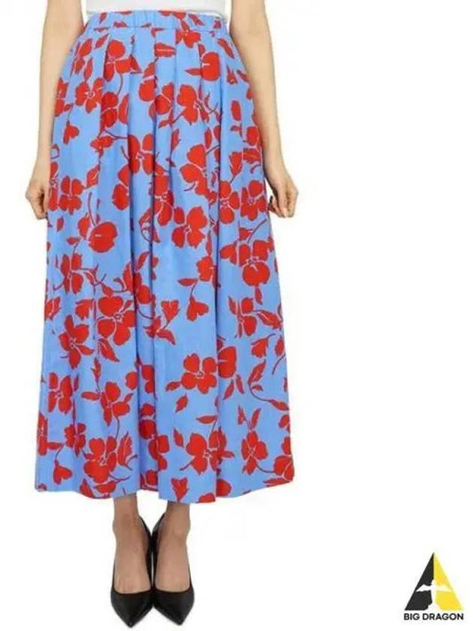 Cannes A-Line Skirt Blue - MAX MARA - BALAAN 2