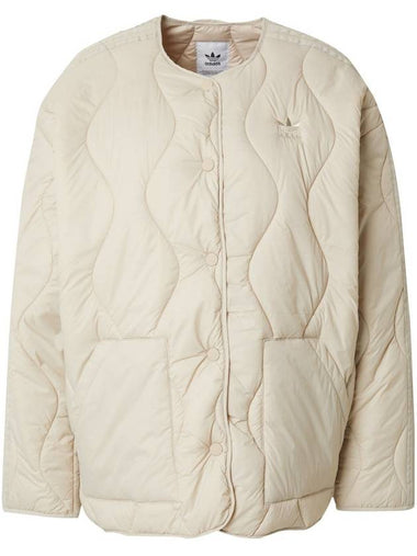 Quilted Liner Jacket Wonder Beige - ADIDAS - BALAAN 1