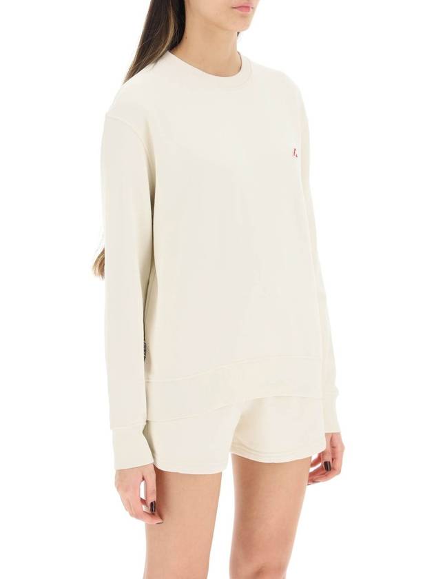 Women's Tennis Academy Sweatshirt Beige - AUTRY - BALAAN 4