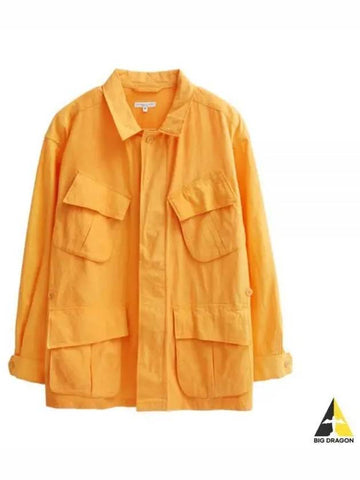 Jungle Fatigue Jacket C Yellow Cotton Sheeting MP247 ND033 - ENGINEERED GARMENTS - BALAAN 1