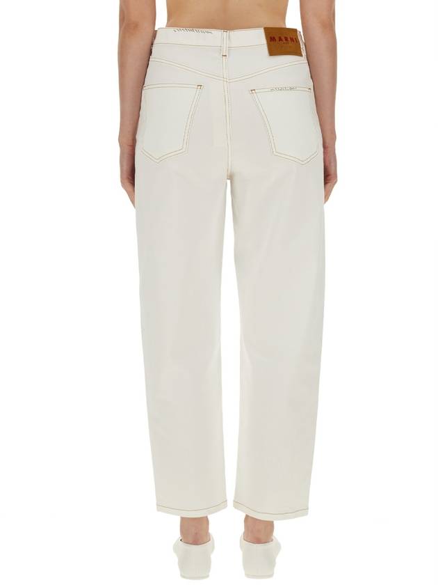 Straight Pants LILY WHITE - MARNI - BALAAN 4