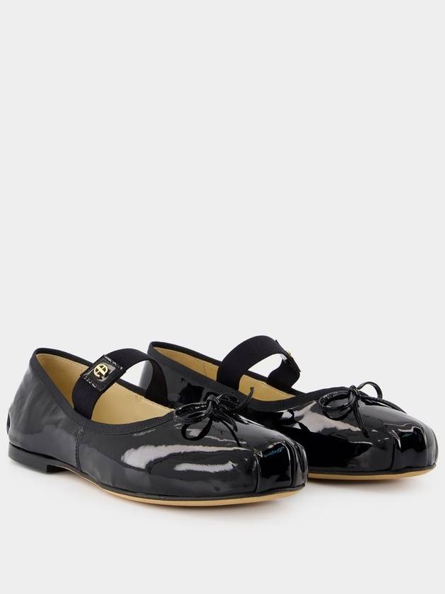 Jolie Flats Flat Shoes - ANINE BING - Leather - Black - ANINE BING - BALAAN 2