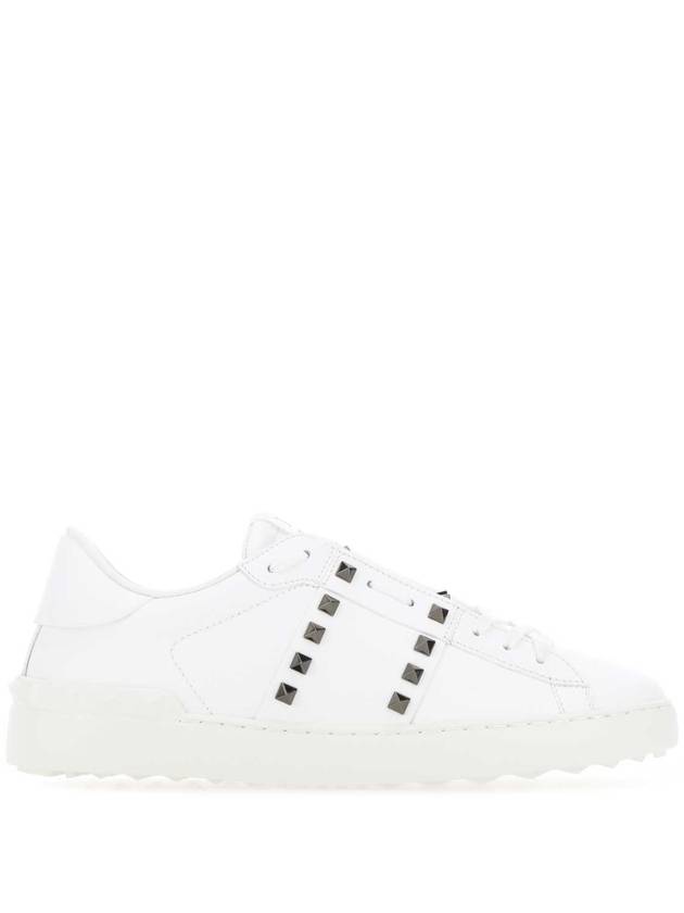 Rockstud Low Top Sneakers White - VALENTINO - BALAAN 1