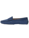 Gommino Suede Driving Shoes  Blue - TOD'S - BALAAN 2