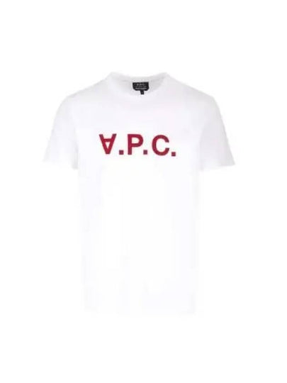 VPC Logo Organic Cotton Short Sleeve T-Shirt White - A.P.C. - BALAAN 2