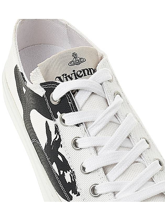 Plimsoll Low Top Sneakers White - VIVIENNE WESTWOOD - BALAAN 9