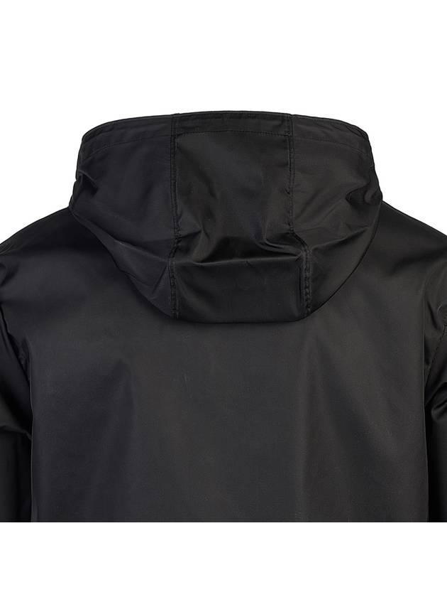 Re-Nylon Hooded Blouson Jacket Black - PRADA - BALAAN 7