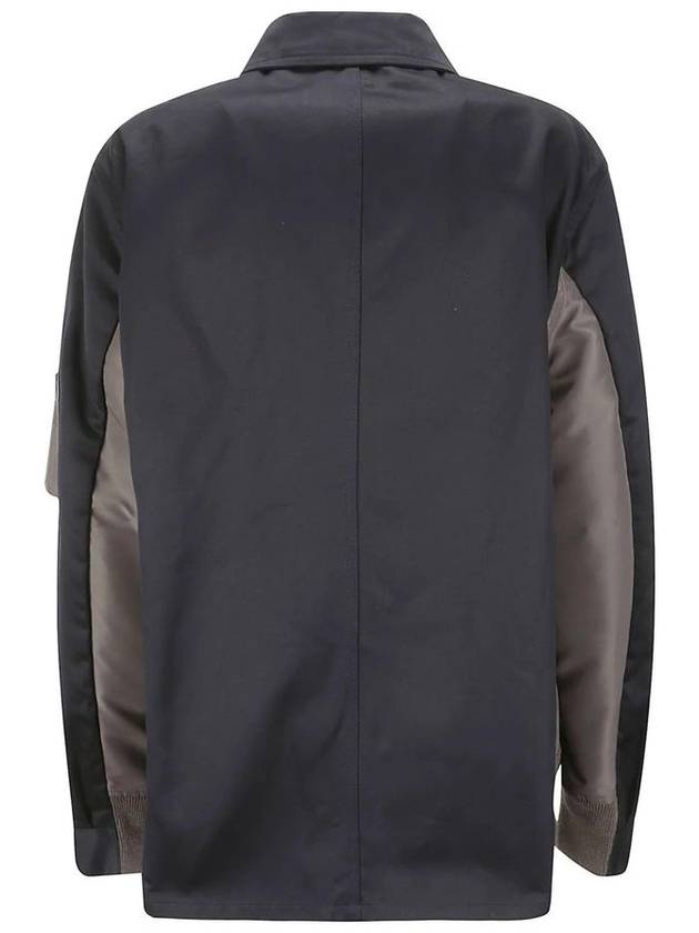 Jacket 2403316M 234 NAVY×TAUPE - SACAI - BALAAN 3