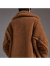 Teddy Bear Icon Single Coat Camel - MAX MARA - BALAAN 7