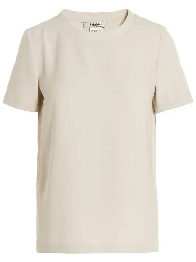 23FW TESSILE Caddy Tshirt Sand Beige 2391110531 002 - MAX MARA - BALAAN 2