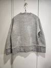 heather gray cropped sweatshirt - DSQUARED2 - BALAAN 7