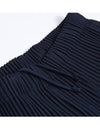 Pleated Basic Tapered Straight Pants Navy - ISSEY MIYAKE - BALAAN 6