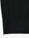 Cashmere Slit Turtleneck Knit Black - NOIRER - BALAAN 8