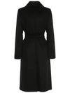 BCOLLAG Belted Wool Coat Black 2426016101 013 - MAX MARA - BALAAN 3