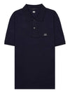 Stretch Piquet Regular Polo Shirt Navy - CP COMPANY - BALAAN 11