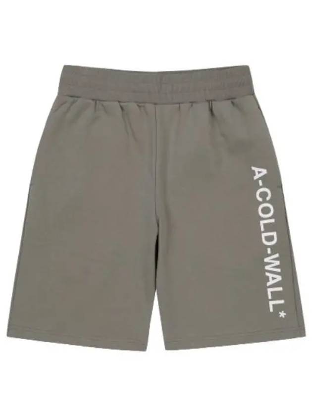 Essential Logo Shorts Pants Mid Gray - A-COLD-WALL - BALAAN 1