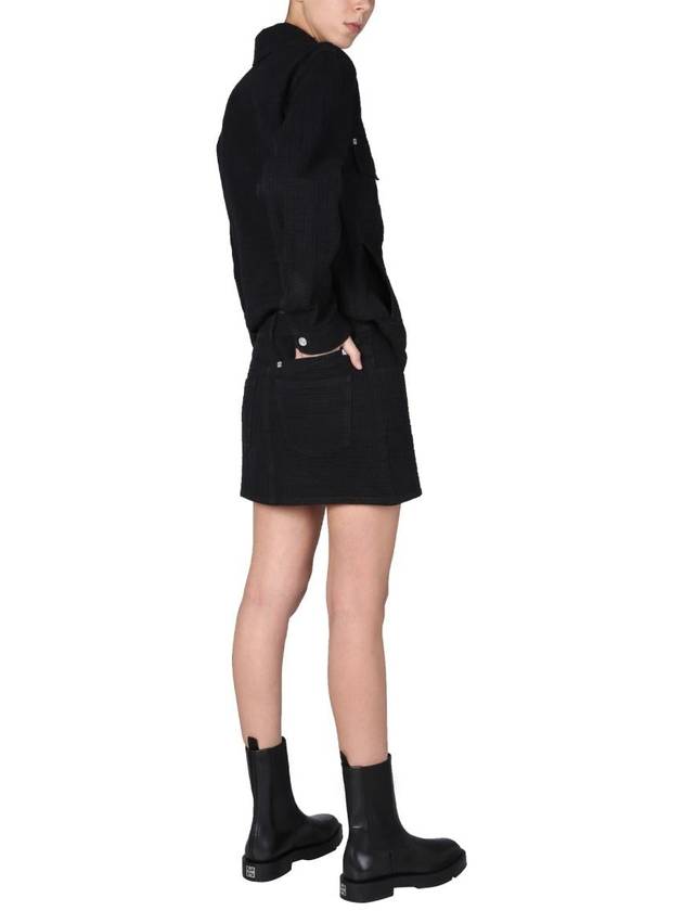 small H-line skirt black - GIVENCHY - BALAAN 3