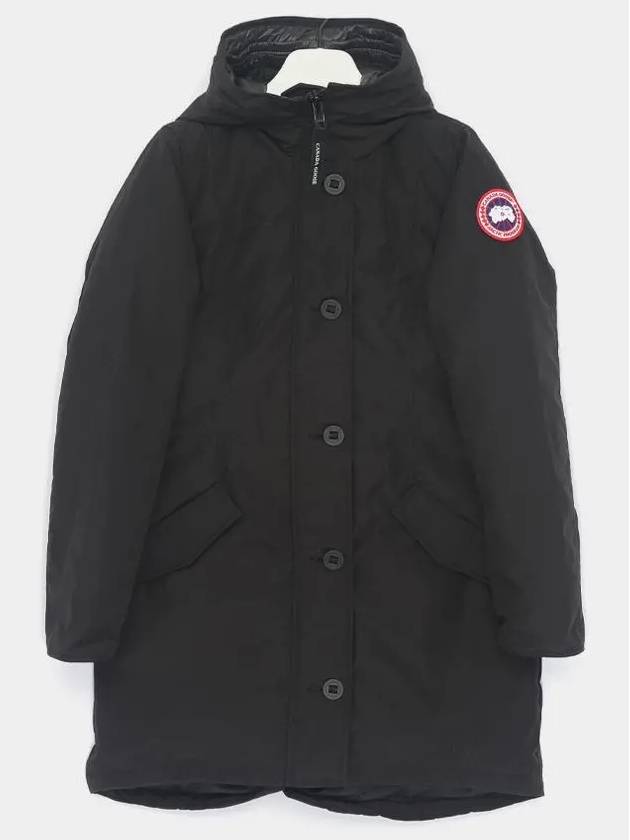 Rossclair Hooded Padding Black - CANADA GOOSE - BALAAN 2