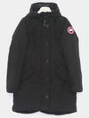 Rossclair Hooded Padding Black - CANADA GOOSE - BALAAN 3