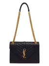 Women s 600185 Matelasse Envelope Gold Chain Shoulder Bag - SAINT LAURENT - BALAAN 5