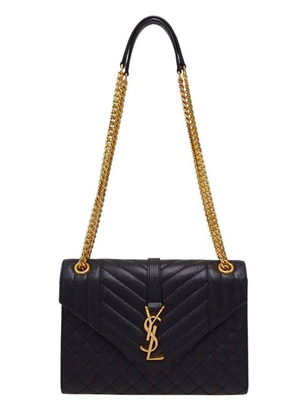 Women s 600185 Matelasse Envelope Gold Chain Shoulder Bag - SAINT LAURENT - BALAAN 5