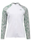 June 3D Sleeve Golf Zip up White GWJS06287 0000 - J.LINDEBERG - BALAAN 2