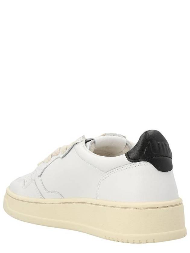 Medalist Goatskin Low Top Sneakers White - AUTRY - BALAAN 3