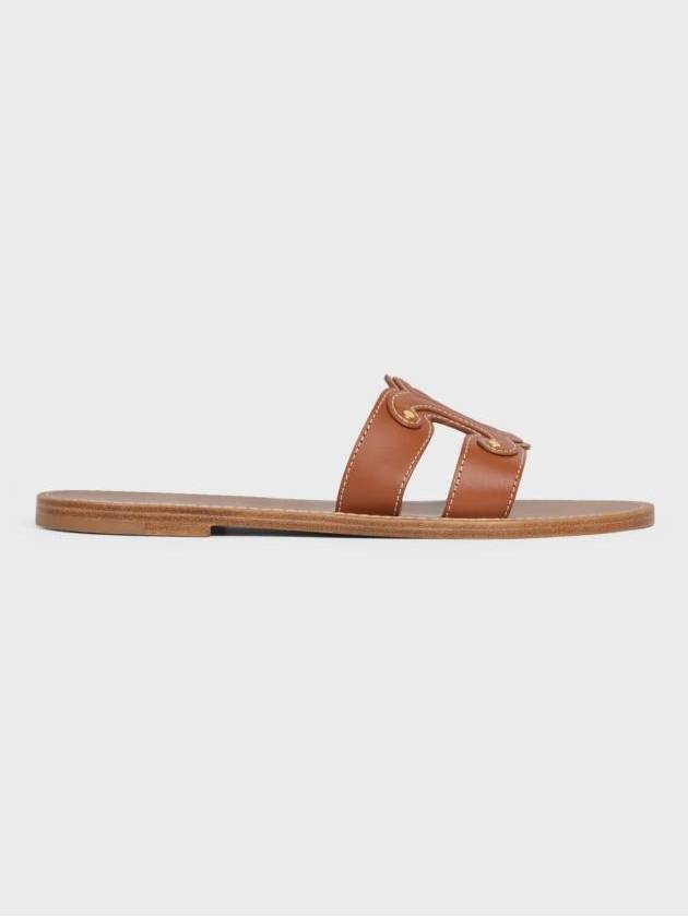 Triomphe Calfskin Mule Tan - CELINE - BALAAN 2