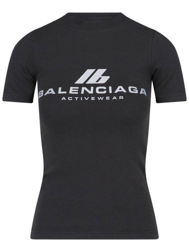 Balenciaga T-shirts and Polos Black - BALENCIAGA - BALAAN 1