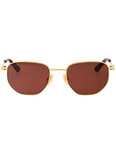 Sunglasses BV1301S 003 Gold - BOTTEGA VENETA - BALAAN 2