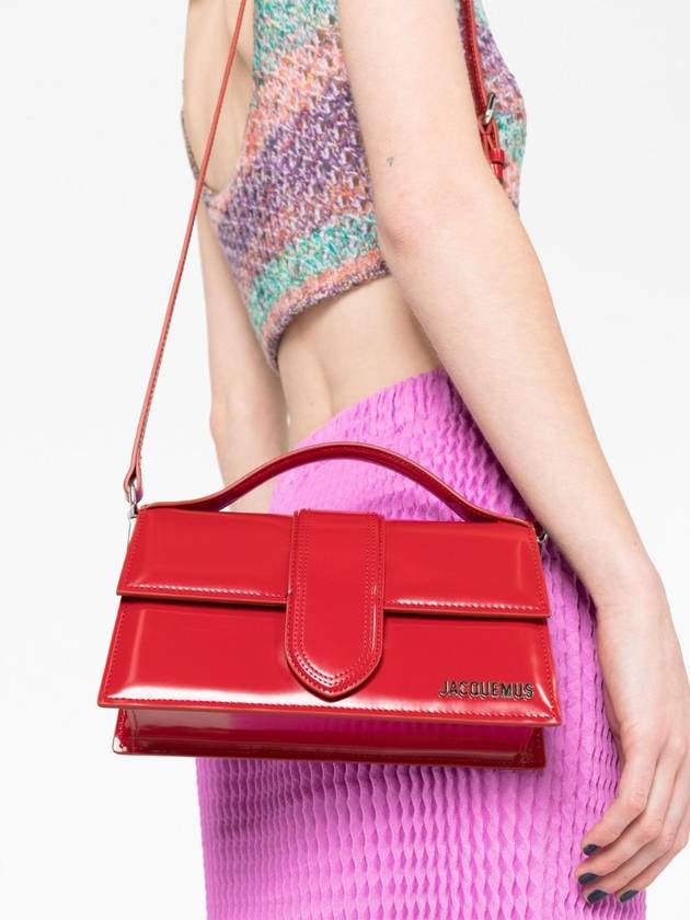 Le Grand Bambino Flap Cross Bag Red - JACQUEMUS - BALAAN 4