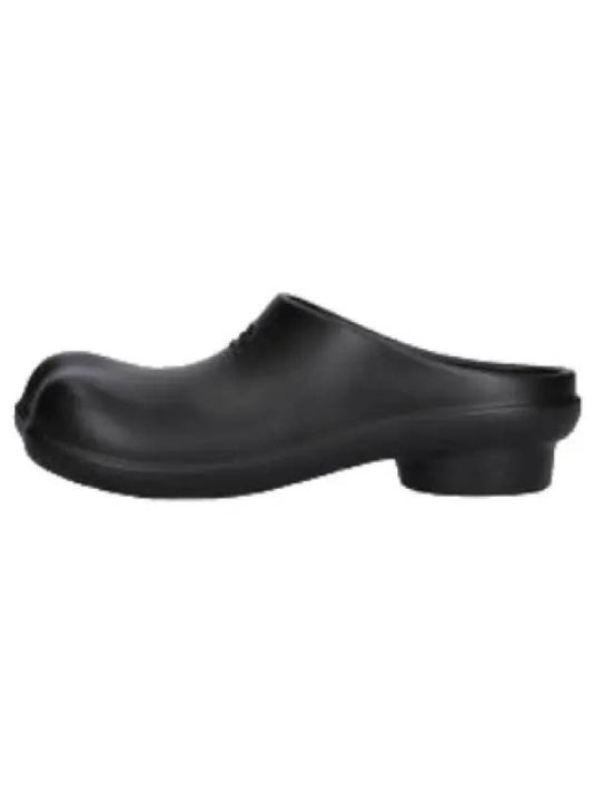 MM6 Number Logo Bloafer Black Mule - MAISON MARGIELA - BALAAN 1