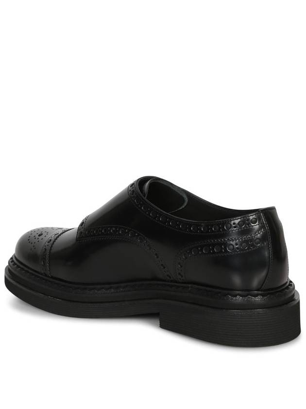 Dolce & Gabbana Black Leather Formal Shoes - DOLCE&GABBANA - BALAAN 3