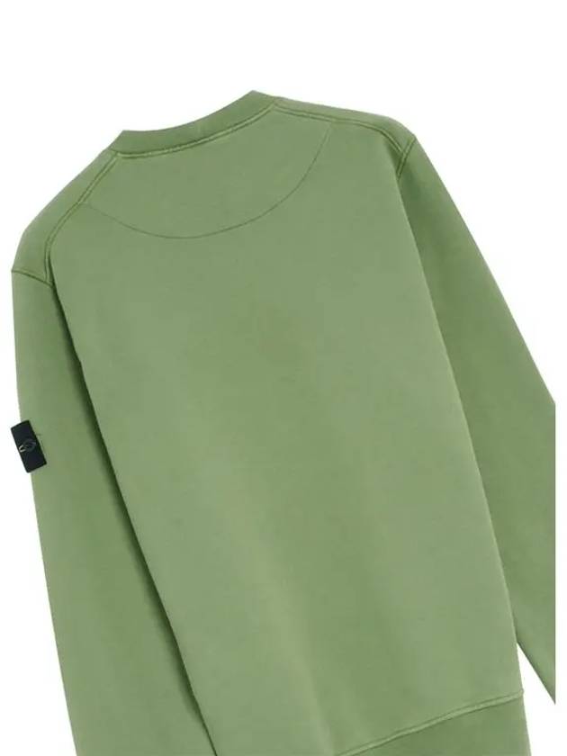 Wappen Patch Crew Neck Sweatshirt Light Green - STONE ISLAND - BALAAN 3