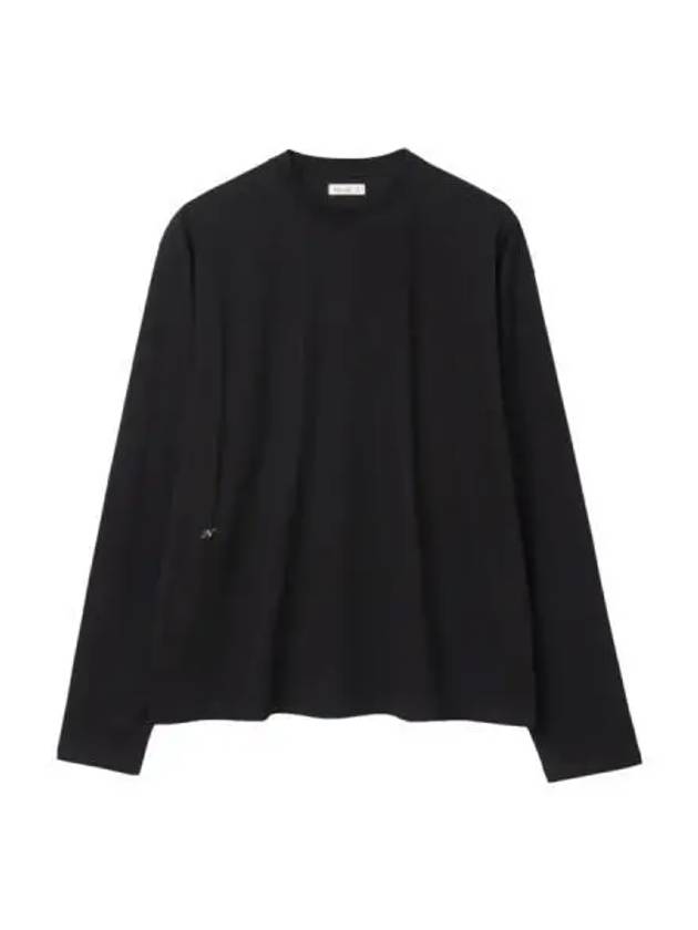 unbalanced long sleeve t shirt black - NOCLE - BALAAN 1