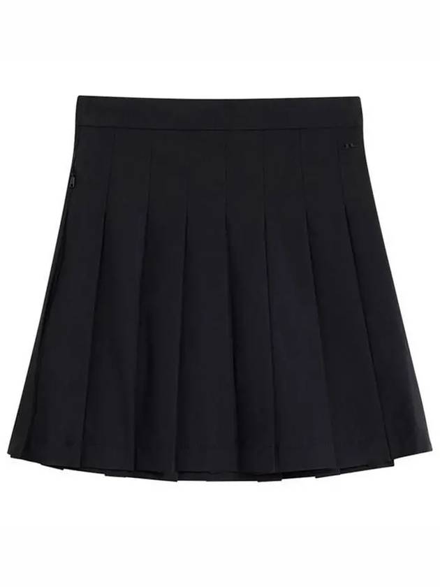 Women's Adina Golf Skirt Skirt Black - J.LINDEBERG - BALAAN 3