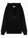 Men's Paris Logo Print Hoodie Black - AMI - BALAAN 2