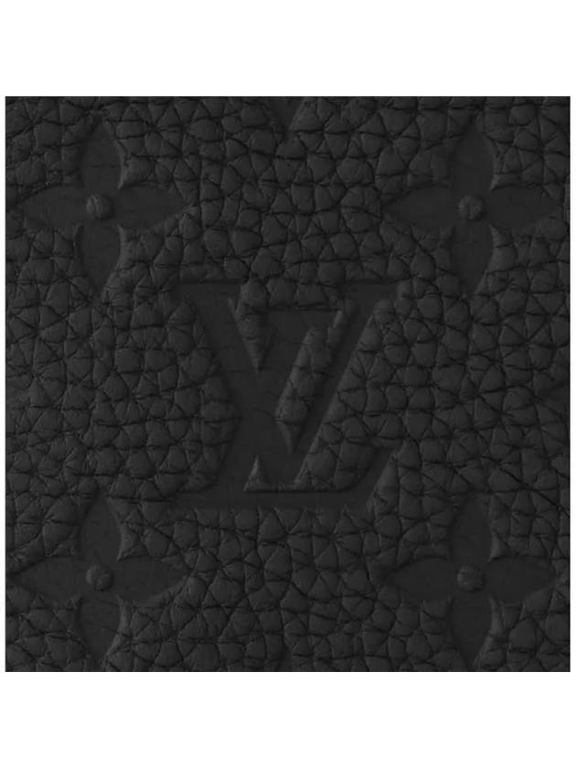 Brazza Taurillon Long Wallet Black - LOUIS VUITTON - BALAAN 4