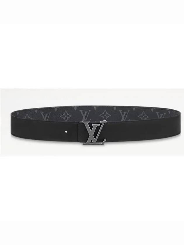 LV Initiales 40MM Reversible Leather Belt Black - LOUIS VUITTON - BALAAN 4