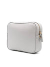 Pebble Grain Diagonal Cross Bag Light Grey - THOM BROWNE - BALAAN 4