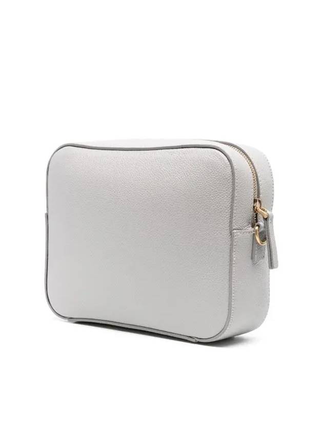 Pebble Grain Diagonal Cross Bag Light Grey - THOM BROWNE - BALAAN 4