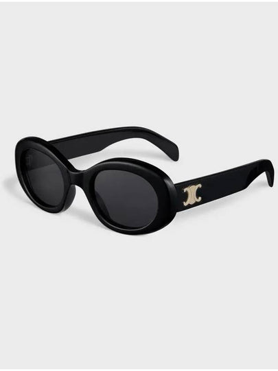 Eyewear Triomphe 01 Acetate Sunglasses Black - CELINE - BALAAN 2